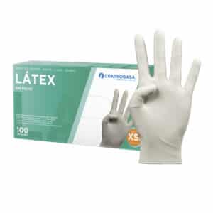Guante látex sin polvo talla XS 100 uds.